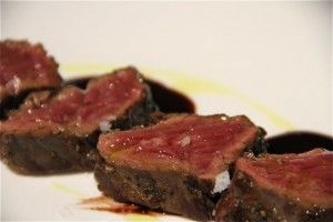 Onglet de Buey Charolais con Salsa Priorato. Rest. Caldeni. Blog Esteban Capdevila