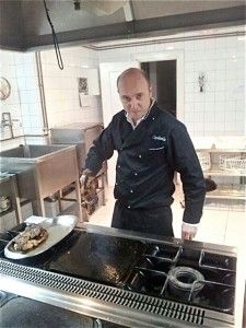 Esteban Capdevila cocinando. Hogar Vasco. Blog Esteban Capdevila