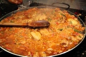 Paella en Evento Cocinando Madrid-Testing Madrid. Blog Esteban Capdevila
