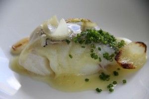 Bacalao con Cebolla, Cebollina y Cebolleta. Pepe Vieira. Blog Esteban Capdevila