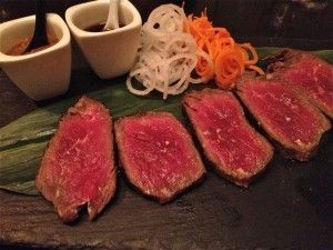 Gyu Tataki, Rte. Kotobuki 85. Blog Esteban Capdevila