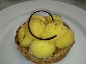 Tartaleta pastelería Mallorca. Salmón. Restaurante Casa Decor 2013. Blog Esteban Capdevila