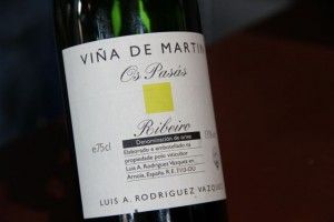 Vino Viña de Martín Os Pasás, Blog Esteban Capdevila