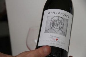 VINO ARRAYAN PREMIUM 2009. BLOG ESTEBAN CAPDEVILA