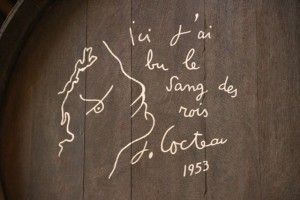 FIRMA DE JEAN COCTEAU EN BODEGAS TÍO PEPE. BLOG ESTEBAN CAPDEVILA