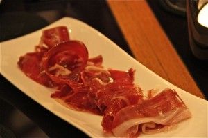 JAMÓN IBÉRICO EN EL RESTAURANTE AMETSA DE LONDRES. BLOG ESTEBAN CAPDEVILA