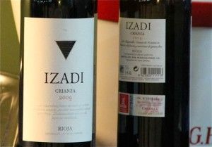 Vino Izadi Crianza 2009. Blog Esteban Capdevila