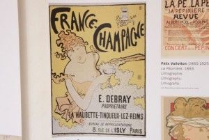 Cartel Champagne de Toulouse-Lautrec de Albi. Blog Esteban Capdevila