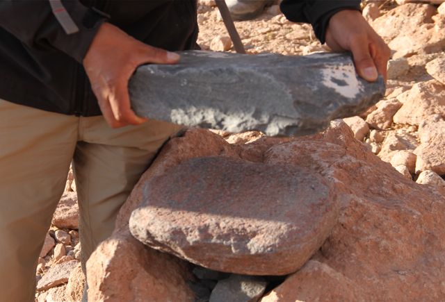 PIEDRAS PARA ELABORACIÓN QUESO EN ATACAMA. BLOG ESTEBAN CAPDEVILA