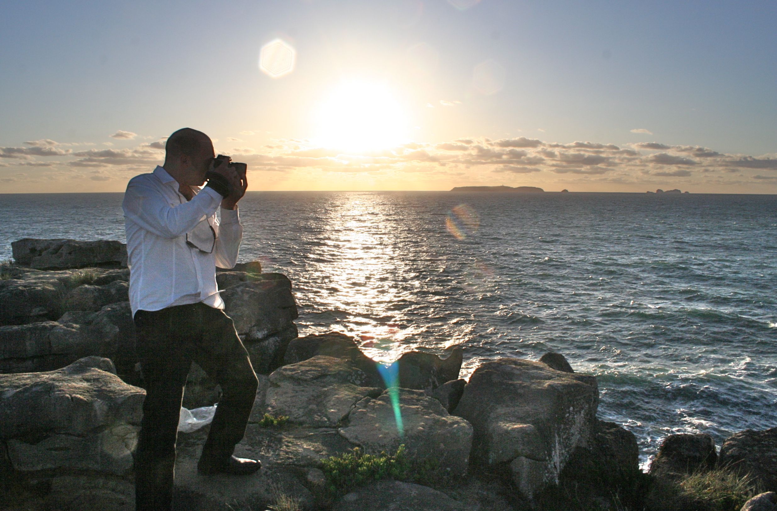 Esteban Capdevila en Cabo Carboeiro