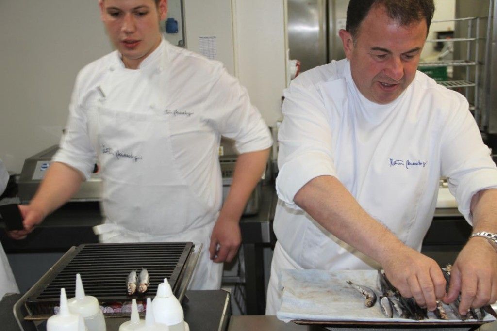 COCINANDO CON MARTIN BERASATEGUI