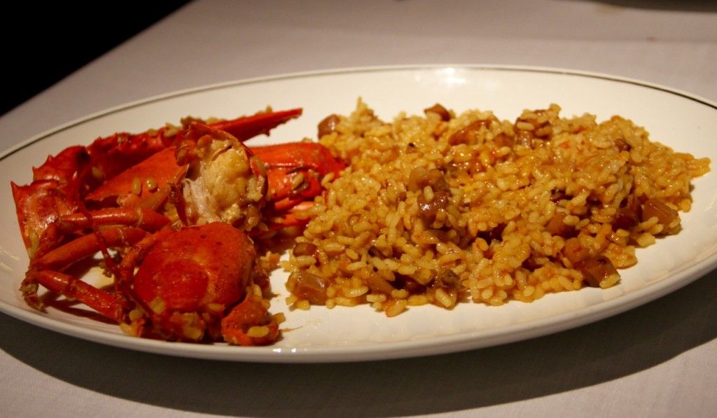 ARROZ CON BOGAVANTE EN TATEL - 1